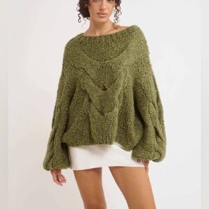 Rumored - Nonna Sweater - Moss - M/L